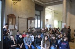Gli studenti del "Bocchi-Galilei" <br/>  hanno aderito a "Libriamoci"