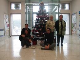 Un albero di Natale in municipio <br/> grazie agli ospiti di Villa Tamerici