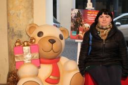 Una simpatica foto ricordo <br/> con l'orsetto Teddy Thun