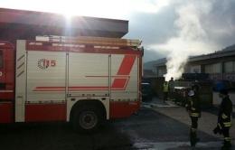 Nube d'ammoniaca dopo l'incendio <br/> evacuate decine di aziende