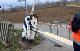 Danneggiamenti nei passaggi a livello <br/> tre episodi in due giorni in Veneto