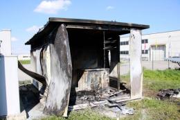 Cortocircuito nella centralina <br/> a fuoco cabina di un impianto fotovoltaico