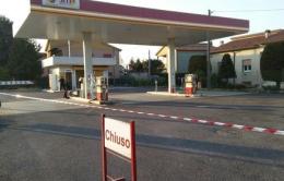 Tentato furto al distributore di benzina di Occhiobello