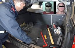 Ci "provavano" con gli anziani <br/> in auto c'era il kit per lo scasso