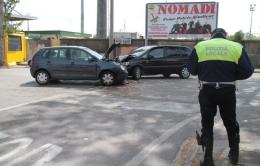 Frontale in Viale Tre Martiri <br/> i conducenti in ospedale