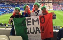 Badia-Lione in auto per l'Italia <br/> l'avventura azzurra di 4 amici