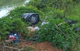 Rifiuti abbandonati <br/> lungo il Canal di Brondolo