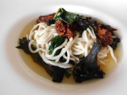 Noodle con finferli