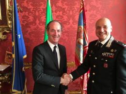 Benvenuto al nuovo Comandante della Legione Carabinieri "Veneto"