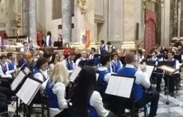 Banda in concerto al santuario, la città si prepara al Natale