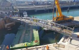 Il ponte dedicato a Valeria Solesin costruito dalla Gmi di Villadose