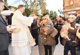 Torna la benedizione degli animali davanti alla Basilica