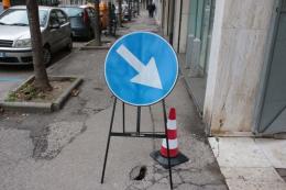 I marciapiedi del Corso sono una grande trappola