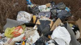 Discarica di rifiuti in area Interporto