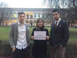 Tre studenti si laureano "campioni di mediazione" a Milano