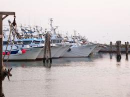 Barche ancora "esiliate" dal porto di Pila