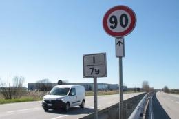 Transpolesana, il limite torna a 110 km/h sui tratti asfaltati