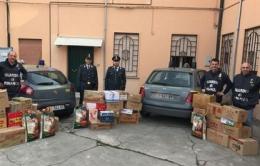 Cibi scaduti o senza etichetta, maxi sequestro nel market cinese