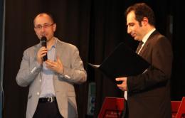 Il professor Filippo Sturaro  è premiato dalla città