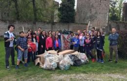 Badia ripulita dai rifiuti, targa dedicata a Munari nel "suo" Parco