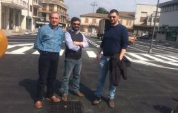 Taglio di Po, i lavori di Piazza IV Novembre quasi terminati