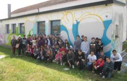 Il murales degli studenti dà il via ad Arte per la Libertà