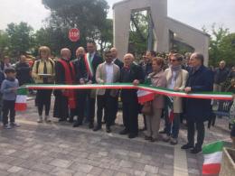 Piazza a battesimo in grande stile a Taglio di Po