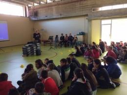 Campione di bici a scuola