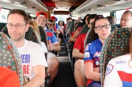 Calvisano, arriviamo! Le foto dei tifosi rossoblù