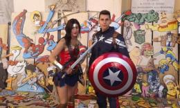 Cartoni e fumetti hanno invaso la città