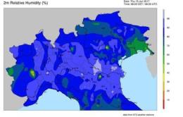 I temporali portano nuova afa: temperature oltre i 35 gradi