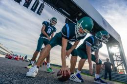 La prima partita di football americano di tutto il Polesine