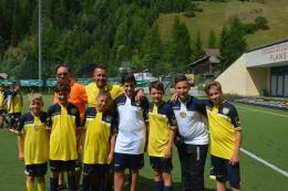 Divertimento in montagna per i giovani giallorossi