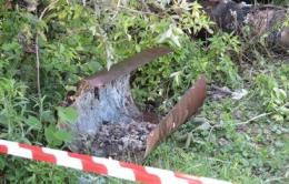 Tubo rotto, rubinetti a secco