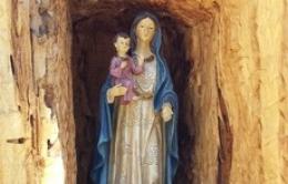 Il nuovo capitello dedicato alla Madonna