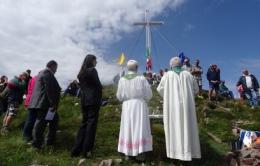 La Croce sul monte Cogne da 25 anni
