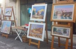 Artisti in mostra in via Varliero