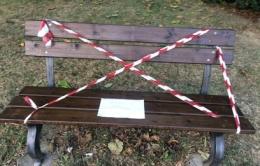 Panchine in piazza e giochi al parco sistemati