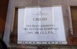 Bar chiuso per 2 settimane a causa della clientela "poco raccomandabile"