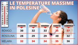 Arriva l'ennesima ondata di calore: temperature fino a 37°C