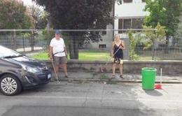 Badia città pulita, residenti in campo