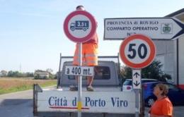 Divieto di transito per i tir che entrano in Romea