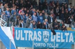 Gli Ultras incoraggiano il Delta dopo la sconfitta