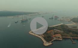 L'Amerigo Vespucci a Chioggia, che spettacolo!