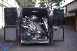 Presi i ladri di acciaio entrati in cantina