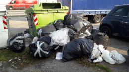 La discarica della coop dei profughi 