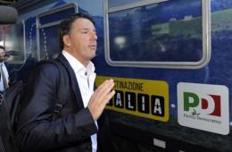 Renzi in stazione all’ora del caffè