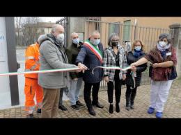 Inaugura il nuovo punto prelievi del comune