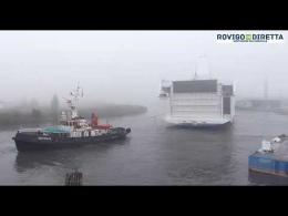 Gnv Bridge, varata l'ultima fatica del Cantiere Navale Visentini