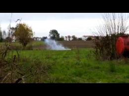 Ordigno bellico, l'esplosione nelle campagne polesane